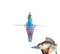 Esca per spigolo | Esca galleggiante a forma di con ami realistici per luccio siluro pesce persico luccio al traino kayak fiume lago