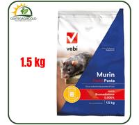 ESCA PER TOPI E RATTI VEBI MURIN FORTE PASTA VELENO DA 0.5KG E 1.5KG IN BOCCONI