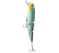 Esca segmentata da Swimbaits multiarticolazione, esca dura artificiale multipla con ganci ad aletta, esche da nuoto , forate, cicogne per trota, luccioperca, luccio, T
