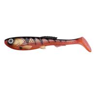 Esca siliconica shad Abu Garcia Beast Paddletail 21cm 94g Red Tiger