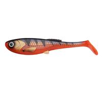 Esca siliconica shad Abu Garcia Beast Slim Paddletail 21cm 94g Red Tiger