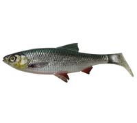 Esca siliconica shad Savage Gear 3D River Roach 18cm 70g Green Silver