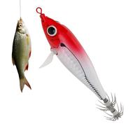 Esca Squid Jig - Set di esche per acqua salata, Liquore di mare luminoso | Modulo di aggiornamento delle prestazioni della tecnologia professionale delle Leature di pesce notturno, serie di deve
