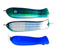 Esca subacquea per pesca alla traina, 32 cm, per croco con design a forma di pesce, finitura glitterata riflettente e ABS ad alta resistenza per la durata in acqua salata (02)