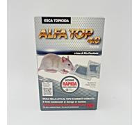 ESCA TOPICIDA VELENO PER TOPI ALFA TOP 4.0 FORTE A BUSTINE CONFEZIONE DA 80 GR.