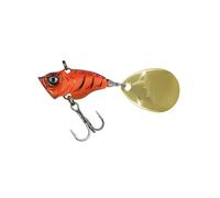 Esca Trago Spin Tail 1/4 oz Nero Rosso Unica