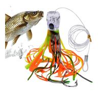 Esca Trolls subacquea in mare profondo, esca Troll con design | Esca galleggiante per pescatori, pesca notturna, pesce persico, pesce persico, kayak, pesca, regalo per la festa del papà