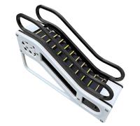 Escalator Toy, Manual Rotational 3D Printed Moving Stairs, Educational Playset, Interactive Pretend Play Escalator Toy for Preschool, Kindergarten, School, Nursery, Home, 7.87x5.51 Inches