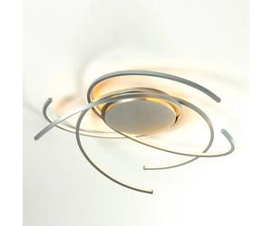 Escale Agile plafoniera LED Space, alluminio Escale