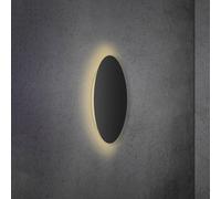 Escale Applique a LED Blad nero opaco Ø 24 cm 10560209