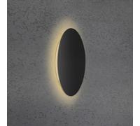 Escale Applique a LED Blad nero opaco Ø 34 cm 10580109