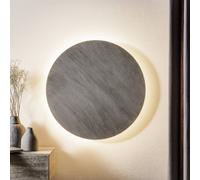 Escale Blade applique LED, look cemento, Ø 59 cm Escale
