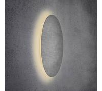 Escale Blade applique LED, look cemento, Ø 79 cm Escale