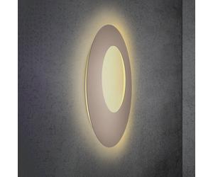 Escale Blade Open Applique a LED color tortora Ø 79 cm Escale