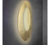 Escale Blade Open Applique a LED foglia oro Ø 95cm 90180509