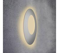 Escale Blade Open applique LED, argento, Ø 79 cm 89780409