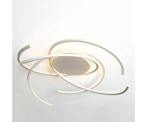 Escale Plafoniera LED bianca Space 55 cm Escale
