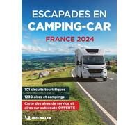 Michelin France escapades en camping-car 2024 (Tascabile)