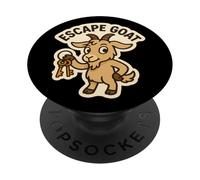 Escape CAPRA Escape Room Amante Giochi di parole Pun capro espiatorio Barzelletta PopSockets PopGrip Adesivo