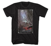 Escape from New York Men's Efny Home Video T-Shirt XXXXX-Large Black BlackMedium