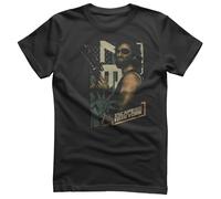 Escape from New York T-Shirt Uomo Nera Girocollo Manica Corta Max Security