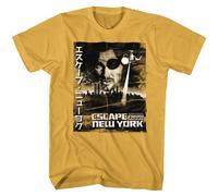 Escape From New York - Worn Japaese Poster - Manica Corta - Adulti - T-Shirt