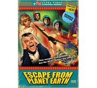 Escape from Planet Earth (Retro Cover Art) (DVD) Bobby Van Ruta Lee Mala Powers