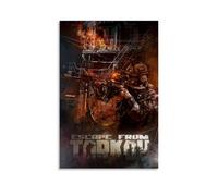 Escape from TarkovAnime Poster Poster di Viaggio Poster Retrò, Decorazione Murale, Pittura a Olio su Tela, Pittura Decorativa, 40 x 60 cm, Senza Cornice-Stile-26