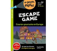 Escape game de la 5e à la 4e: Cahier de vacances