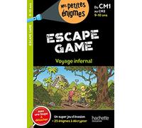 Escape game du CM1 au CM2: Cahier de vacances, avec une loupe à détacher