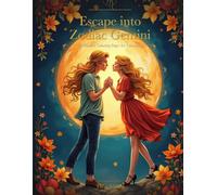 Escape into Zodiac Gemini: 50 Detailed Coloring Pages for Relaxation