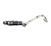 Scarico Pit Bike 160 Doppio Collettore Finale 70 (Cilindro Crf ) Moto Potenza