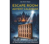 Escape Room Advent Calendar: 24-Days of Challenges: Mystery of The Star of Bethlehem, Puzzles and Riddles for Adults With Scenes and Clues (No App Required) - Will You Escape Before Christmas?
