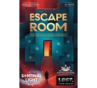 Escape Room Advent Calendar: Puzzle Book for Adults, Teens, and Kids to Solve Before Christmas