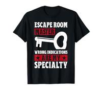 Escape Room Master Indicazioni sbagliate Sono Il Mio Gioco di specialità Maglietta