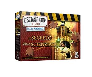 Escape Room Puzzle Il Segreto della Scienzata Cranio Creations, Rosso CC274