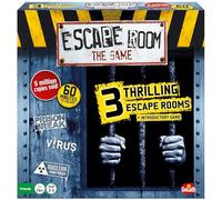 Escape Room: The Game - Vol. 1 , 3 Thrilling Escape Rooms in Your Own Home! , Board Games for Adults , For 3-5 Players , Ages 16+, Lingua: Inglese
