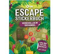 Escape-Stickerbuch - Verschollen im Dschungel: Löse den Fall mit Stickern!
