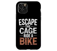 Escape the Cage Guidare a Bike Bike Pendolarismo Custodia per iPhone 11 Pro