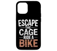 Escape the Cage Guidare a Bike Bike Pendolarismo Custodia per iPhone 12/12 Pro