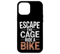 Escape the Cage Guidare a Bike Bike Pendolarismo Custodia per iPhone 12 Pro Max