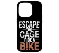 Escape the Cage Guidare a Bike Bike Pendolarismo Custodia per iPhone 14 Pro