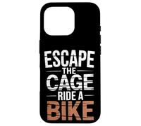Escape the Cage Guidare a Bike Bike Pendolarismo Custodia per iPhone 16 Pro