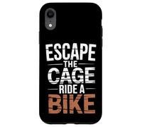 Escape the Cage Guidare a Bike Bike Pendolarismo Custodia per iPhone XR