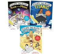 Escape This Book! Series 3-Book Collection Set by Bill Doyle - Interactive Draw-Your-Own-Adventure Books for Kids