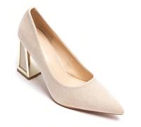 Escarpins à talon géométrique design - Eleganza audace e affermazione di stile È un'esperienza personale, è un'escarpins, è un artiglio, è un mix di raffinatezza e originalità. È una silhouette elegan