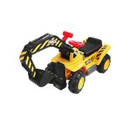 Escavatore A Spinta Giallo-nero - Giocattolo per Bambini 18-36 mesi con Ruote Re