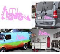 Escavatore, Adesivo In Vinile