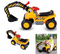 Escavatore cavalcabile Ruspa a Spinta con Braccio Mobile Sollevamento a maniglia