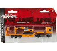 Escavatore Liebherr R936 + costruzione Mercedes-Benz Actros Majorette scala 1:87